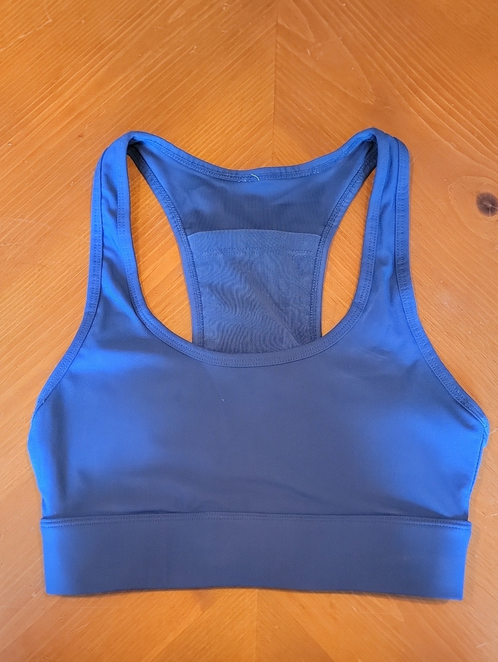 Fabletics Deep Navy On-The-Go Multi-Pocket Sports Bra XS